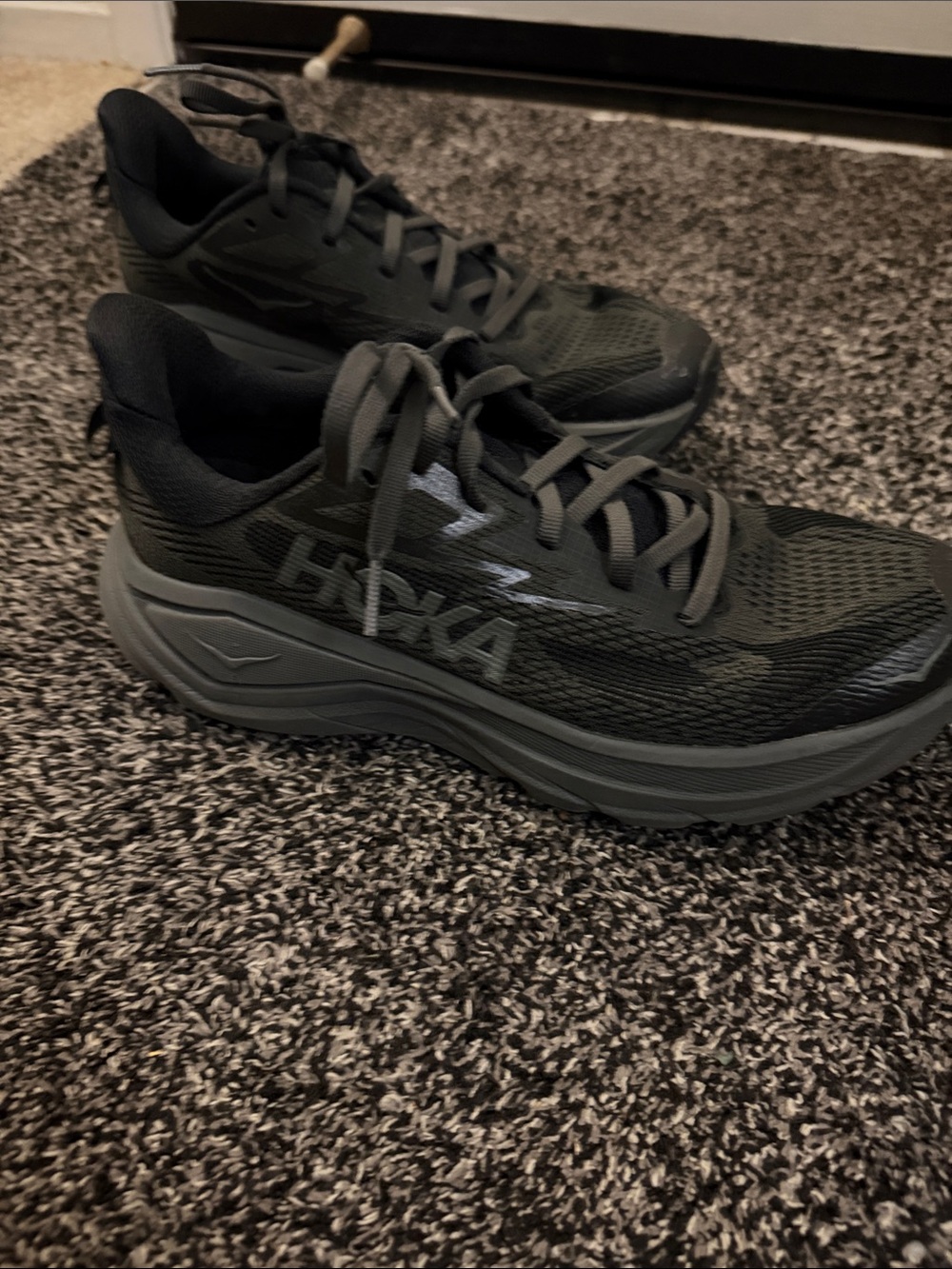 Hoka Women’s Black Athletic Running Shoes